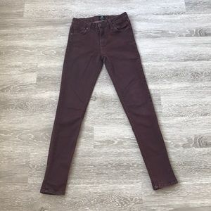 Just black mid rise jeans
